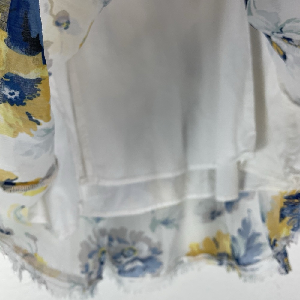 Abercrombie & Fitch Dress Sz Small Mini Shift Floral Cottage Flowy Airy Brunch S - Picture 7 of 11